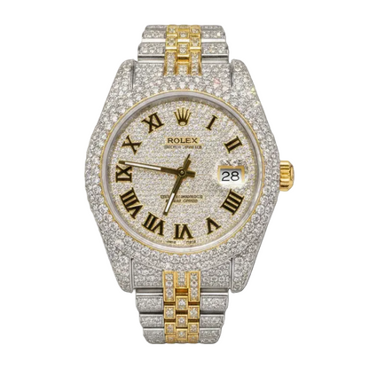 Rolex Jubilee Dayjust yellow nd silver
