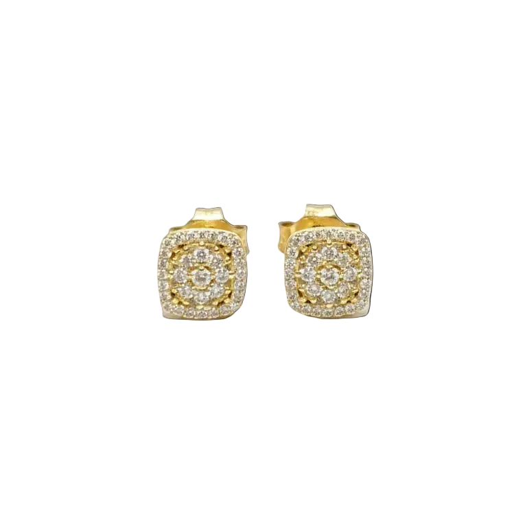 VVS1 Earrings Gold