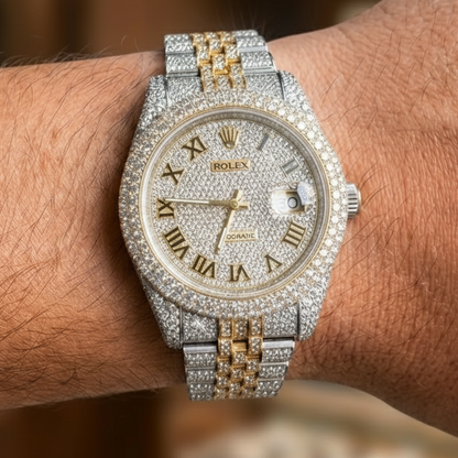 Rolex Jubilee Dayjust yellow nd silver