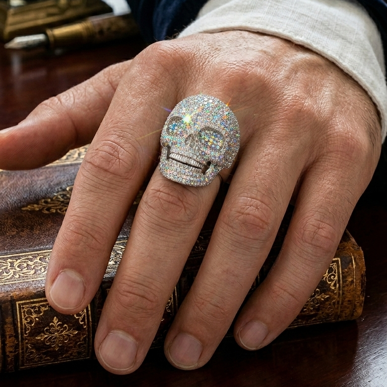 Skull Crown Ring