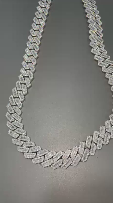 Cuban Chain 18mm VVS &amp; Silver925