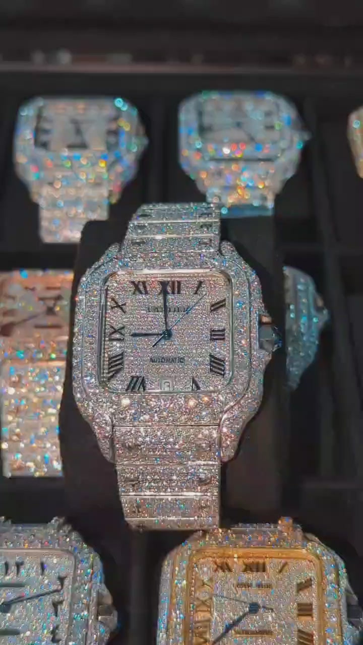 Cartier santos Roman numerals